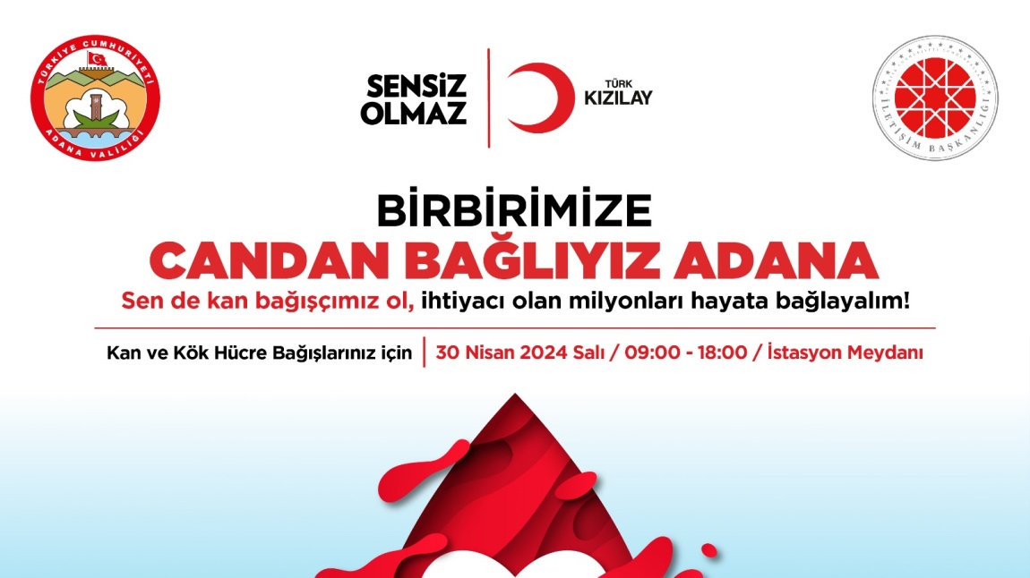 Adana Kan Bağışı Kampanyası